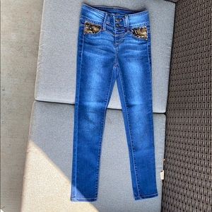 Kids girls  jeans dark blue